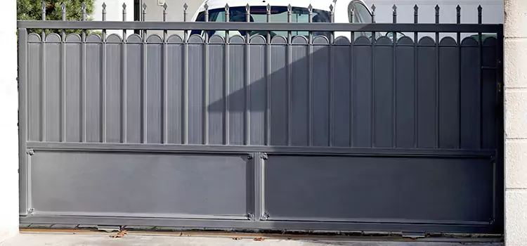 Metal Driveway Gate Installation Keswick